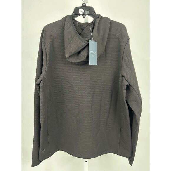 VRST Men’s Cold Weather Performance Hooded Jacket Wind & Water Resistant Black M - Picture 4 of 8